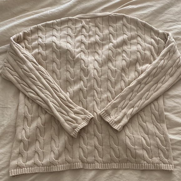 Demylee cotton cable cardigan - Picture 4 of 5